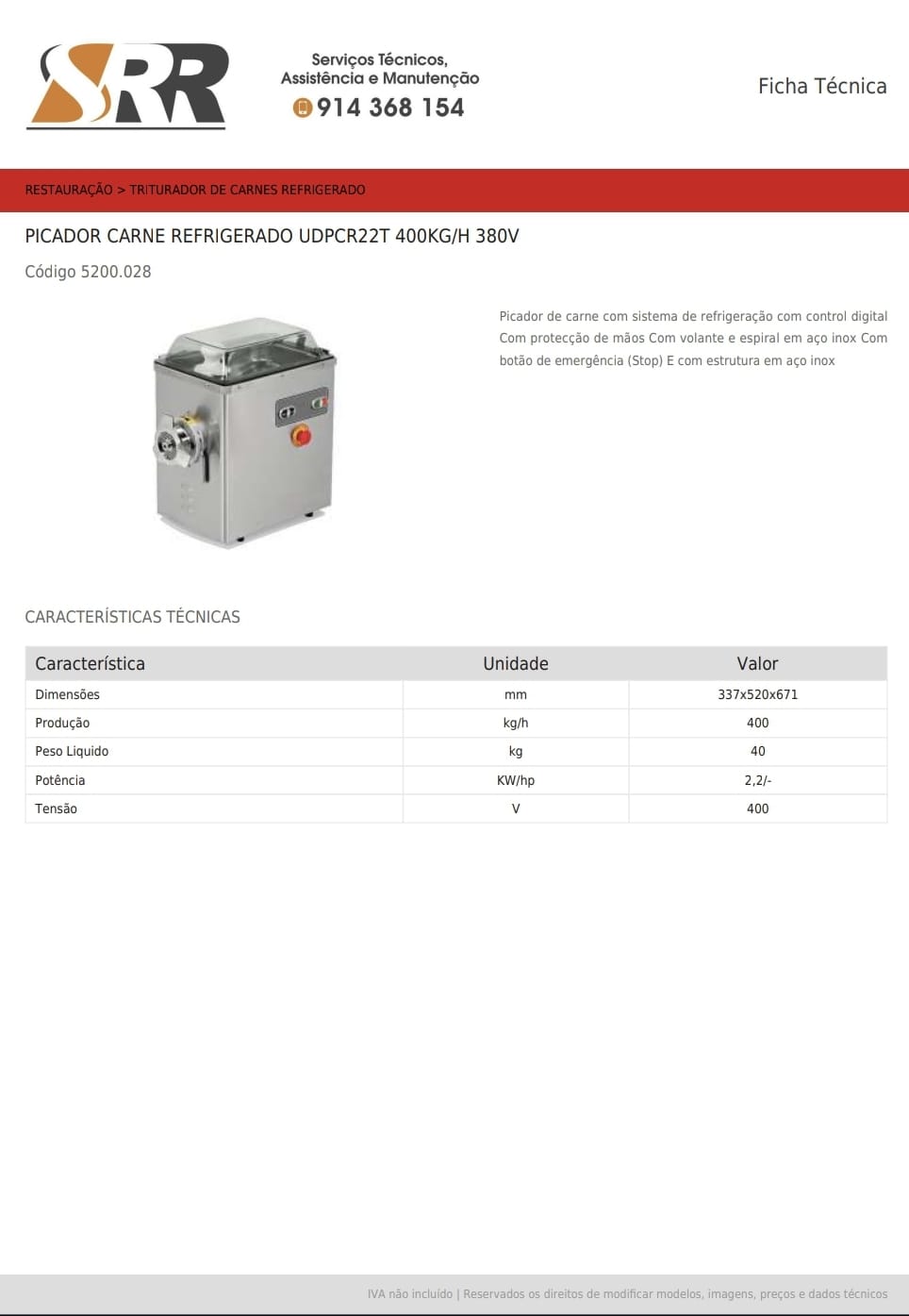 Venda de Equipamentos